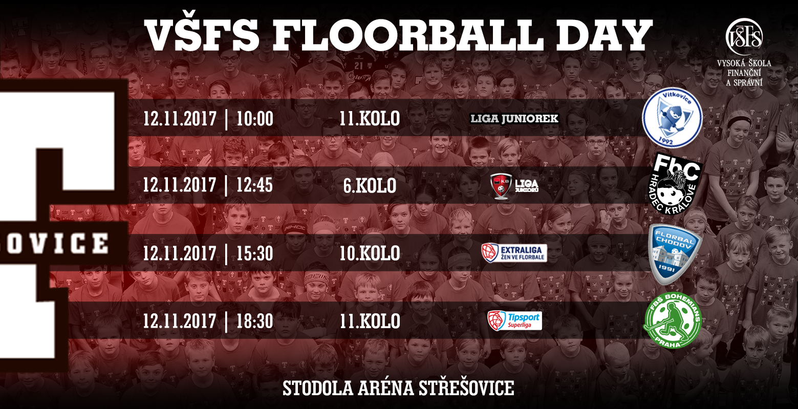 VFS Floorball Day: 4 elitn tmy v jeden den ve Stodole! 